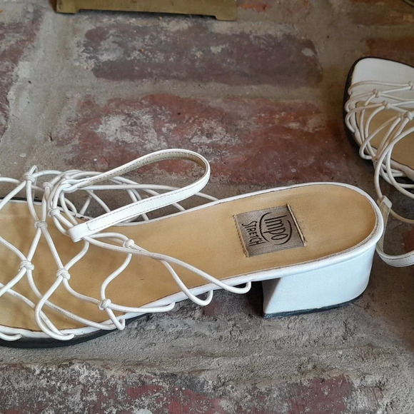 Impo Strappy Sandals White - Picture 4 of 6